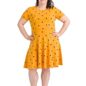 Unique Vintage GB star dress Size XL